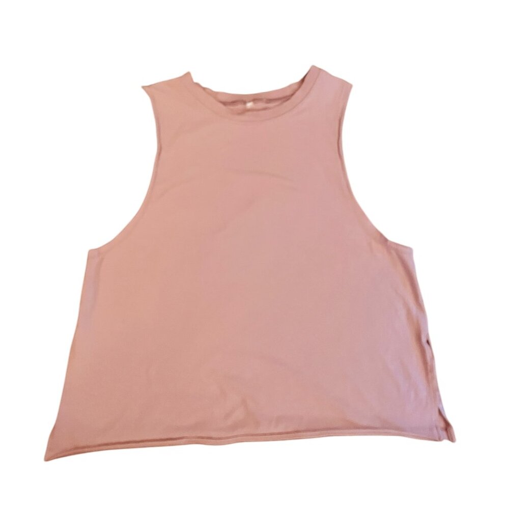 FP Movement Lavender Athletic Tank Top Workout Yoga Muscle Tee Size L ✨